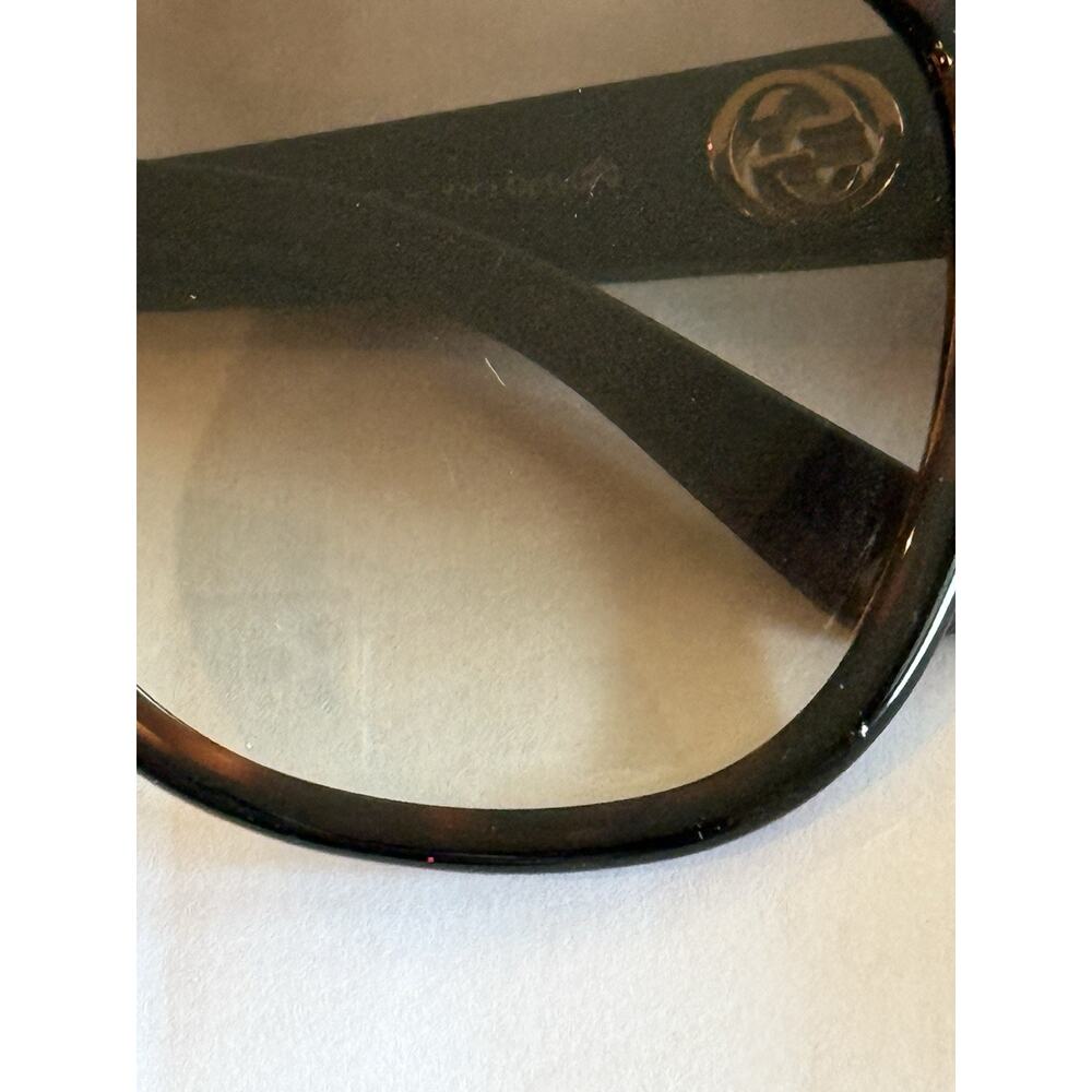 Authentic Gucci GG3786/S Optyl Cat-Eye Sunglasses - Tortoise/BM2 With COA - Picture 8 of 8